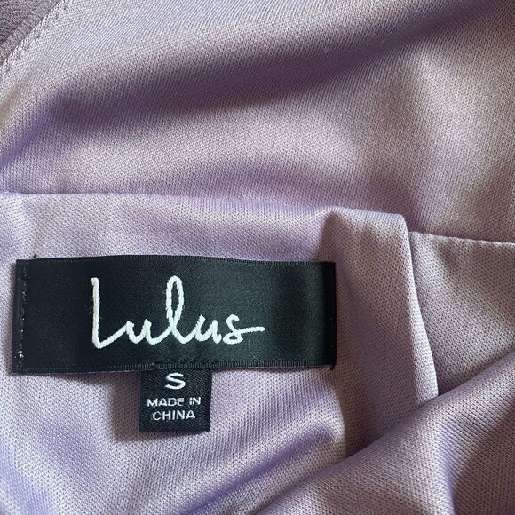 Lulu's That Special Something Dusty Mauve Maxi Dress Size Small - Picture 12 of 12
